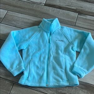 Columbia Light Blue Fleece Jacket